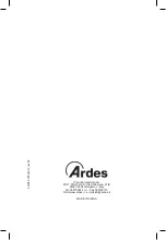 Preview for 34 page of ARDES AR4W05 Instructions For Use Manual