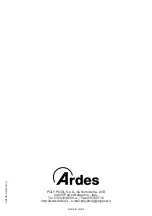 Preview for 29 page of ARDES AR5E25D Instructions For Use Manual