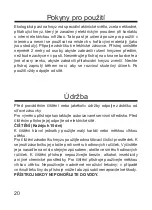 Preview for 20 page of ARDES AR6S16B Instructions For Use Manual