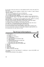 Preview for 8 page of ARDES AR8D17 Instructions For Use Manual