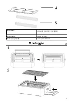 Preview for 5 page of ARDES ARGRILL01 Instructions For Use Manual