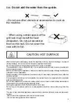 Preview for 9 page of ARDES ARGRILL01 Instructions For Use Manual