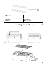 Preview for 11 page of ARDES ARGRILL01 Instructions For Use Manual