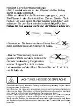 Preview for 21 page of ARDES ARGRILL01 Instructions For Use Manual