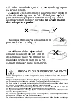 Preview for 27 page of ARDES ARGRILL01 Instructions For Use Manual