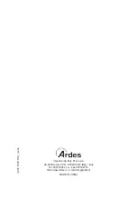 Preview for 43 page of ARDES ARM355 Instructions For Use Manual