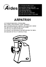 ARDES ARPATRI01 Instructions For Use Manual preview