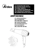 ARDES ARPHON02 Instructions For Use Manual preview