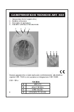 Предварительный просмотр 6 страницы ARDES Sahara 451 Instructions For Use Manual