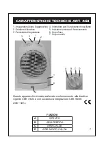 Предварительный просмотр 7 страницы ARDES Sahara 451 Instructions For Use Manual