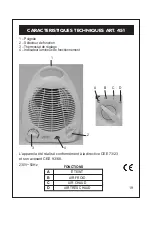 Предварительный просмотр 19 страницы ARDES Sahara 451 Instructions For Use Manual