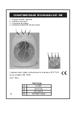 Предварительный просмотр 20 страницы ARDES Sahara 451 Instructions For Use Manual