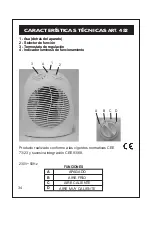 Предварительный просмотр 34 страницы ARDES Sahara 451 Instructions For Use Manual