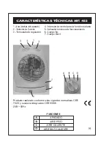 Предварительный просмотр 35 страницы ARDES Sahara 451 Instructions For Use Manual