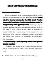 Preview for 1 page of Ardi EZlock User Manual