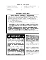 Предварительный просмотр 2 страницы Ardisam 400028 Operator'S Manual