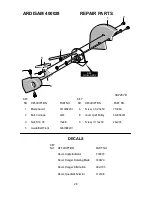 Предварительный просмотр 29 страницы Ardisam 400028 Operator'S Manual