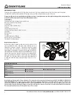 Предварительный просмотр 2 страницы Ardisam CountyLine 20970 Operator'S Manual