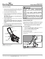 Предварительный просмотр 9 страницы Ardisam EarthQuake 600050 Series Operator'S Manual