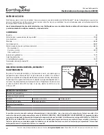 Предварительный просмотр 58 страницы Ardisam EarthQuake 600050 Series Operator'S Manual