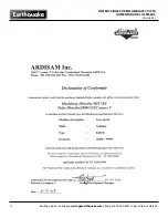 Предварительный просмотр 42 страницы Ardisam Earthquake E43 Operator'S Manual