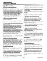 Preview for 4 page of Ardisam Earthquake MC43 Operating & Parts Manual