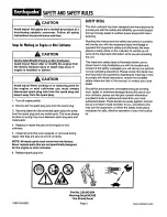 Preview for 5 page of Ardisam Earthquake MC43 Operating & Parts Manual