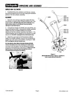 Preview for 6 page of Ardisam Earthquake MC43 Operating & Parts Manual