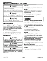 Preview for 10 page of Ardisam Earthquake MC43 Operating & Parts Manual