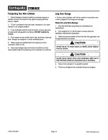 Preview for 12 page of Ardisam Earthquake MC43 Operating & Parts Manual