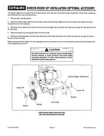 Preview for 17 page of Ardisam Earthquake MC43 Operating & Parts Manual