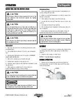 Preview for 7 page of Ardisam EarthQuake WP4310 Operating & Parts Manual