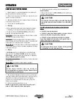 Preview for 8 page of Ardisam EarthQuake WP4310 Operating & Parts Manual