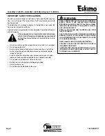 Preview for 4 page of Ardisam Eskimo 69167 Assembly Instructions/Parts Manual