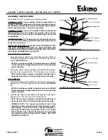 Preview for 5 page of Ardisam Eskimo 69167 Assembly Instructions/Parts Manual