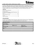 Preview for 27 page of Ardisam Eskimo 69167 Assembly Instructions/Parts Manual