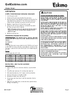 Предварительный просмотр 5 страницы Ardisam Eskimo S33Q8 Assembly Instructions & Parts Explosions