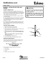 Предварительный просмотр 10 страницы Ardisam Eskimo S33Q8 Assembly Instructions & Parts Explosions