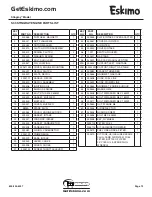 Предварительный просмотр 13 страницы Ardisam Eskimo S33Q8 Assembly Instructions & Parts Explosions