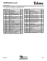 Предварительный просмотр 15 страницы Ardisam Eskimo S33Q8 Assembly Instructions & Parts Explosions