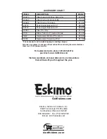 Предварительный просмотр 16 страницы Ardisam Eskimo S33Q8 Assembly Instructions & Parts Explosions