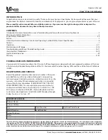 Предварительный просмотр 2 страницы Ardisam Viper 212cc Operator'S Manual