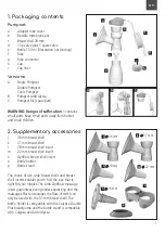 Preview for 5 page of Ardo Alyssa Double Instructions For Use Manual