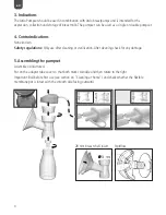 Preview for 4 page of Ardo Clinic Pumpset Instructions For Use Manual