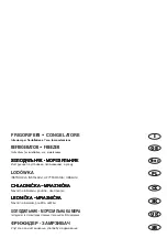 Preview for 2 page of Ardo CO 2210 SH Instructions For Installation, Use And Maintenance Manual