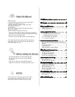 Preview for 3 page of Ardo DWC06E3W GB User Manual