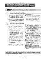 Preview for 4 page of Ardo DWC06E3W GB User Manual