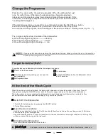 Preview for 15 page of Ardo DWC06E3W GB User Manual