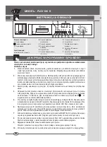 Предварительный просмотр 24 страницы Ardo FLOI 106 S Manual