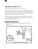 Preview for 22 page of Ardo ONE MUM PUMPSET 72 H Operating Instructions Manual